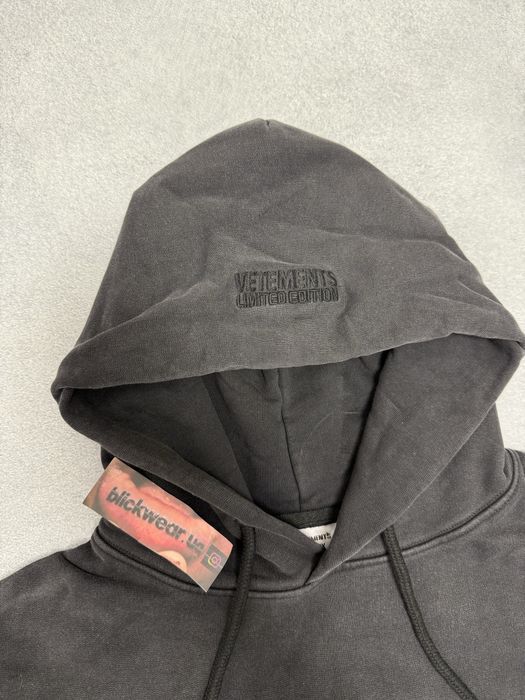 Худи Vetements Xes Hoodie M L — фото 2