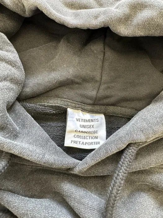 Худи Vetements Xes Hoodie M L — фото 4