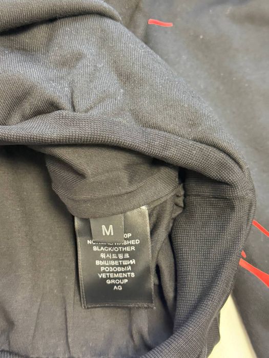 Худи Vetements Xes Hoodie M L — фото 5