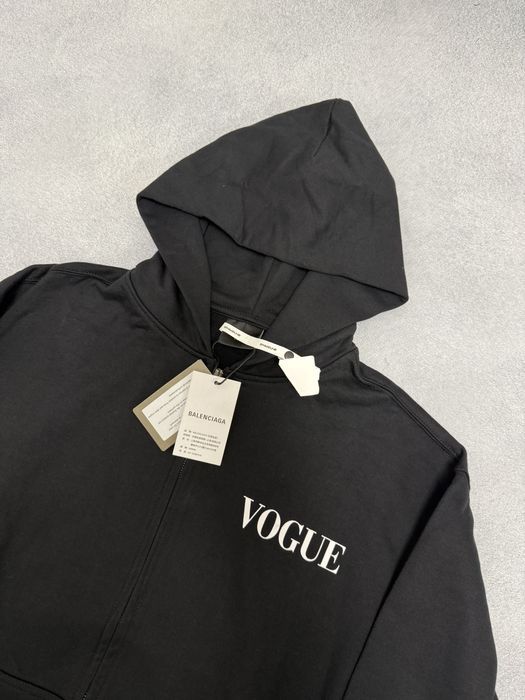 змп Худи Balenciaga VOGUE ZIP UP S M L — фото 3