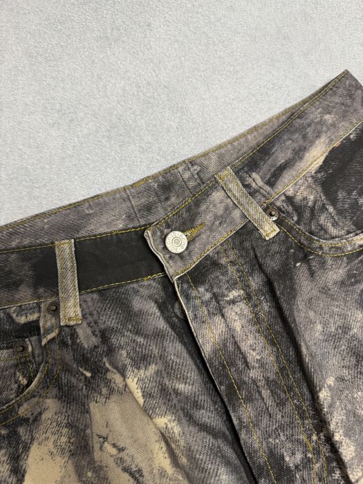 Джинсы Acne Studios Painted White black jeans M L nofaith jaded london — фото 2