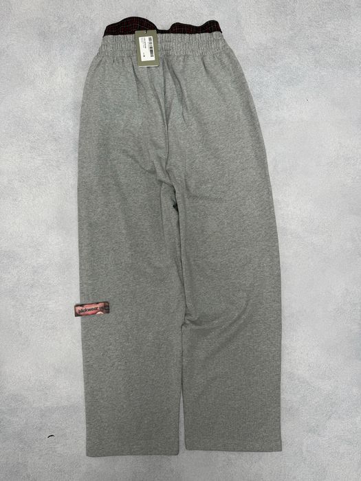 штаны Balenciaga Boxers grey pants sporty — фото 3