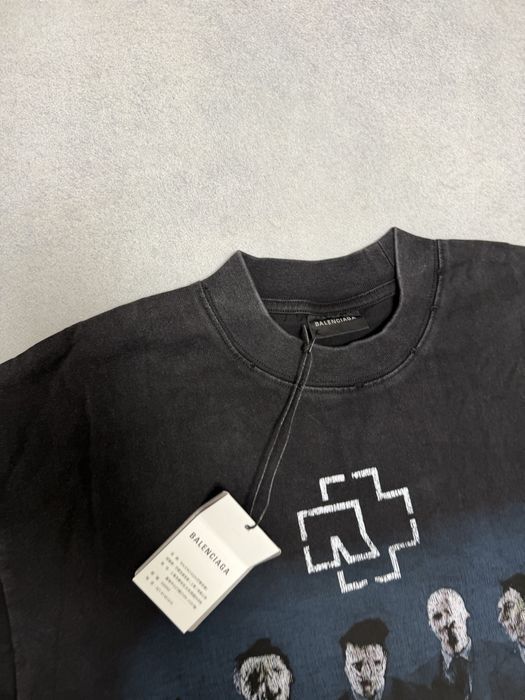 футболка Balenciaga rammstein S M L vetements project gr protocol index — фото 2
