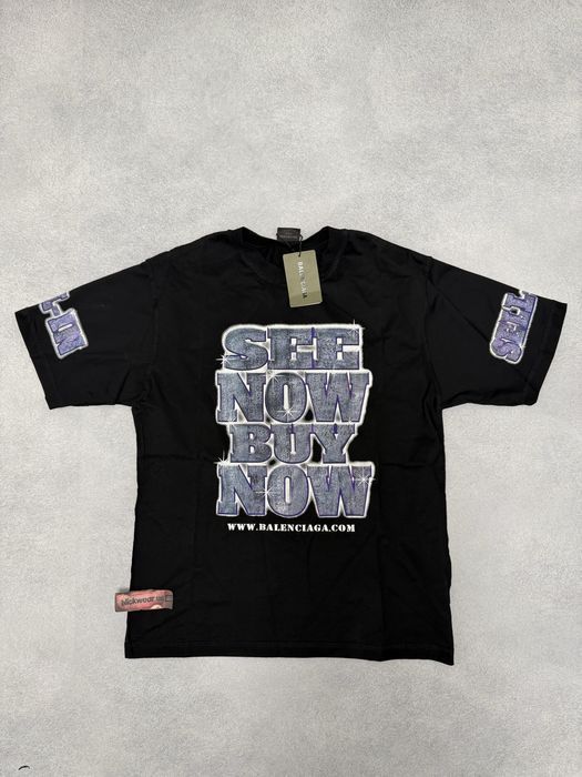 футболка Balenciaga See Now buy now