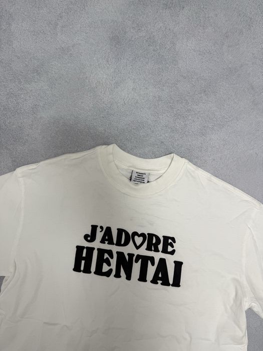 футболка Vetements Jadore Hentai M L — фото 2