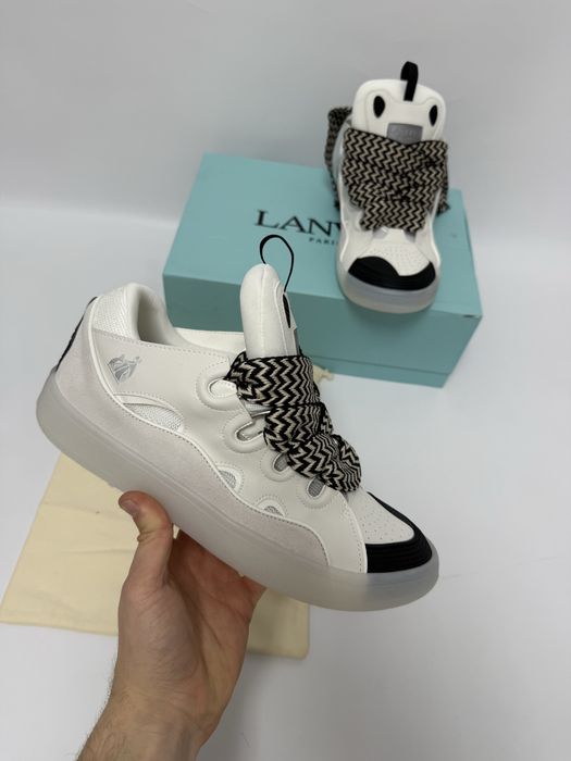 кроссовки Lanvin Sneakers 42 43 44 whit — фото 2