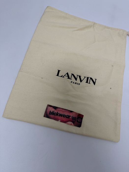 кроссовки Lanvin Sneakers 42 43 44 whit — фото 5