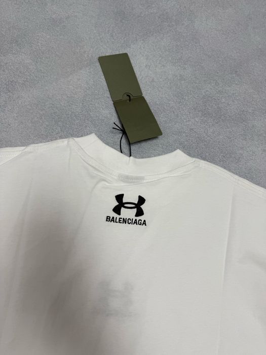 футболка Balenciaga X Underarmour White S M L — фото 5