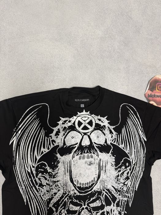 футболка Ken Carson Merch tee Agreat chaos — фото 2