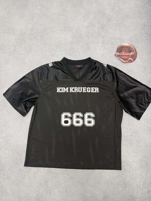 футболка Kim keueger merch jersey 666
