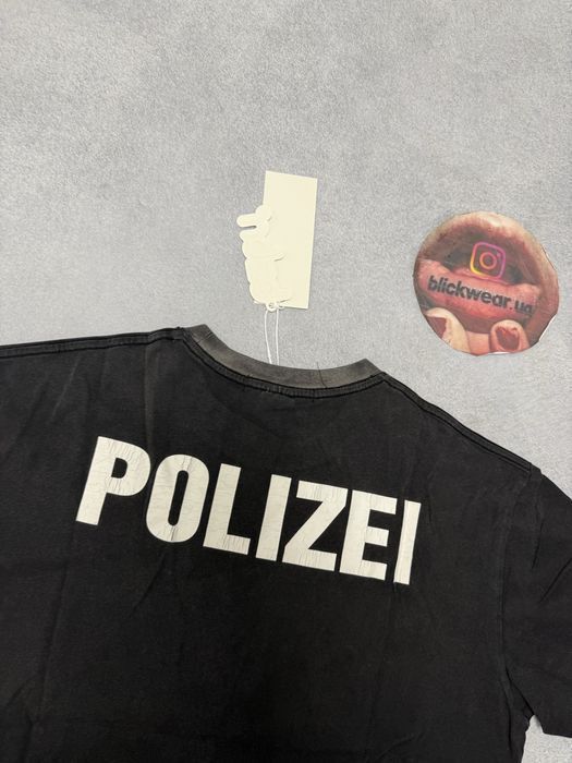 футболка Polizei vetements — фото 4