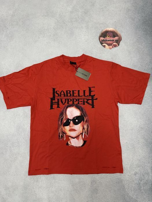 футболка Balenciaga Isabelle huppert x vetements x rickowens