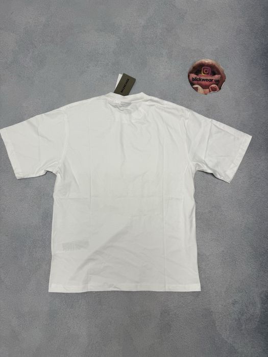 футболка Balenciaga Reversible tee white S M L — фото 5