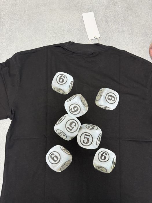 футболка Maison Margiela 8 balls cubes mm6 — фото 5