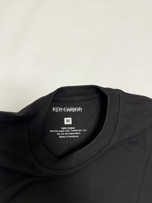 футболка Ken Carson Agreat Chaos Black S M L vetements — фото 3