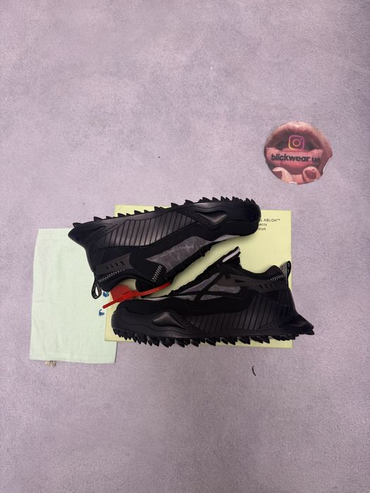 кроссовки Off white Odysey black 42 43 44