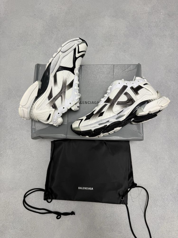 кроссовки Balenciaga Runners white black 41 42 43 44 45 vetements rick owens