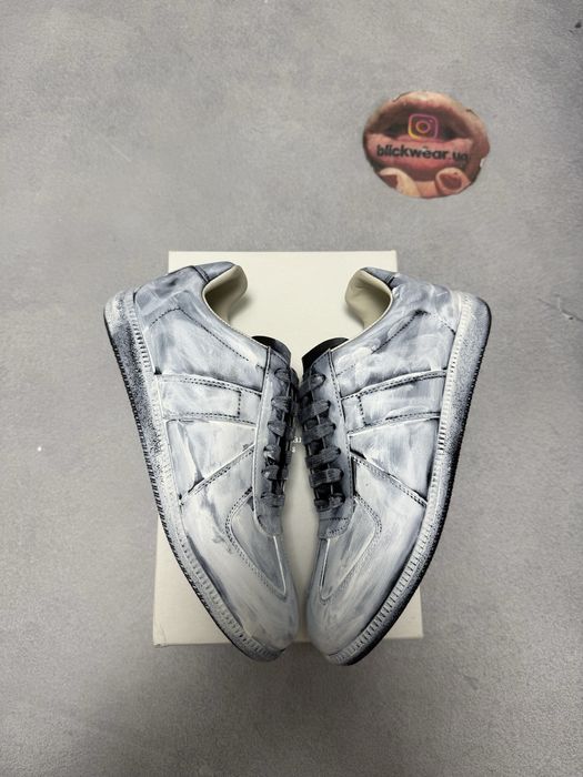 кеды кроссовки Maison Margiela Gats white painted