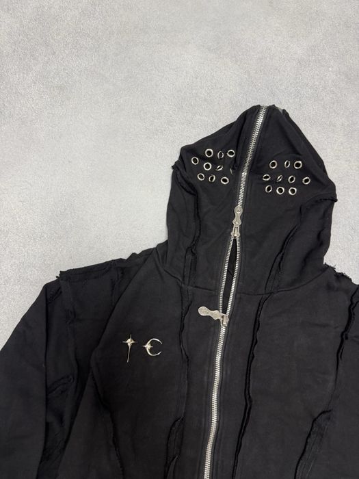 зип худи Thug Club black star zip up vetements balenciaga — фото 2