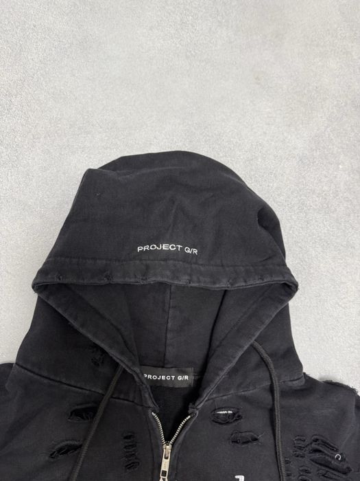 худи Grailz Project g/r bluesnake Black vetements balenciaga — фото 3