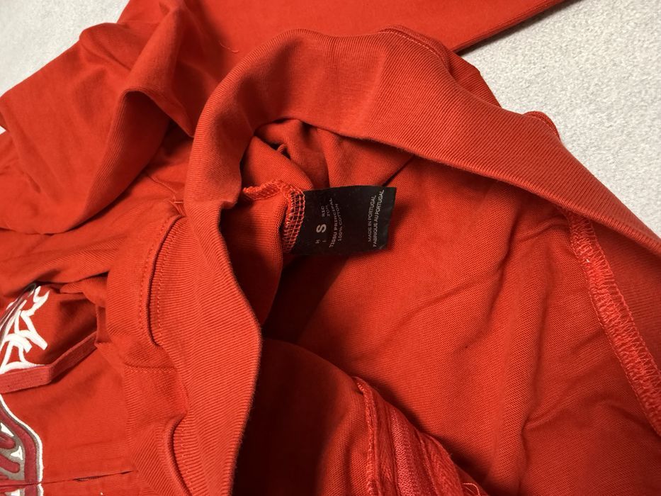 зип худи Vetements Bro red zip up — фото 5