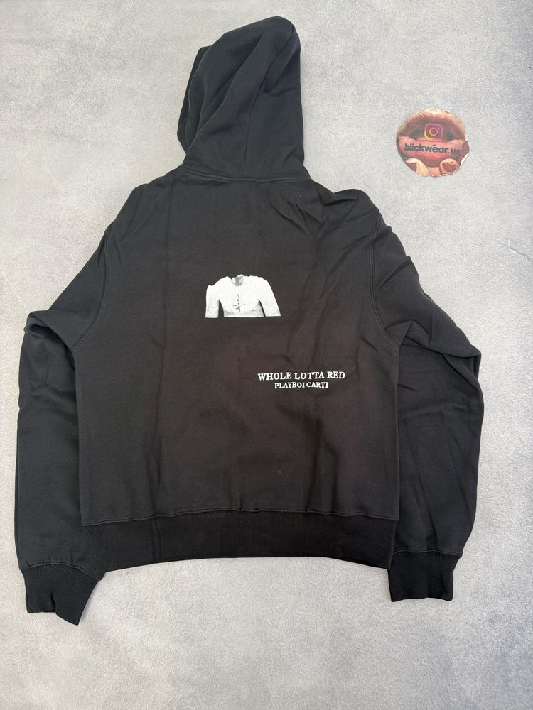 худи Playboi Carti fuck merch zip up S M L vetements balenciaga rick owens project gr — фото 4