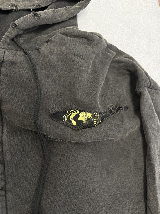 Зип худи бомбер destress Grailz Project M L balenciaga vetements — фото 3