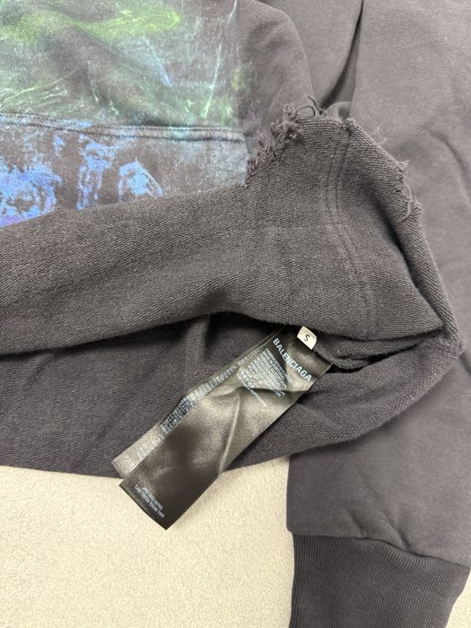 худи Balenciaga Blur hoodie — фото 4