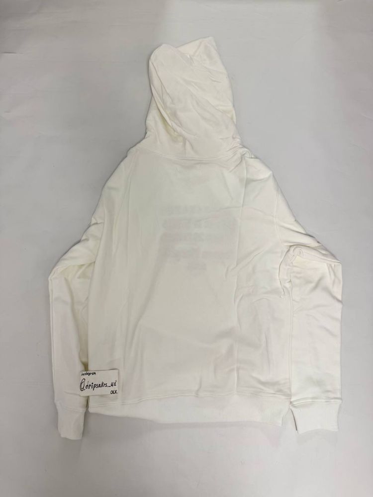 худи Maison margiela white red logo M L — фото 4