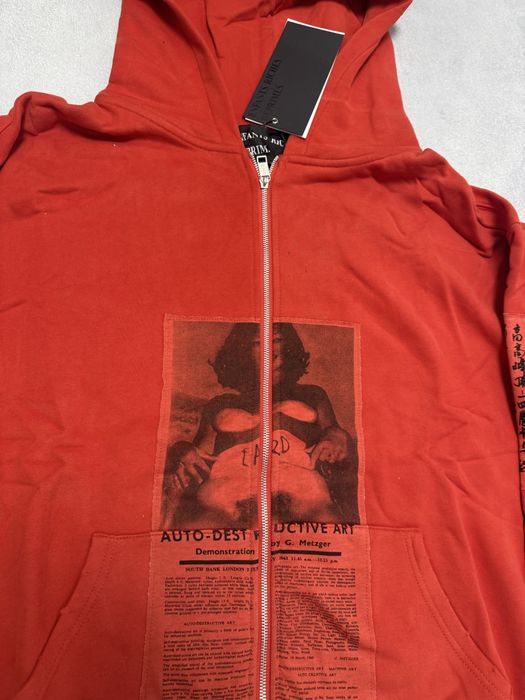 зип худи Erd Red Secret M L enfants riches deprimes ysl — фото 2