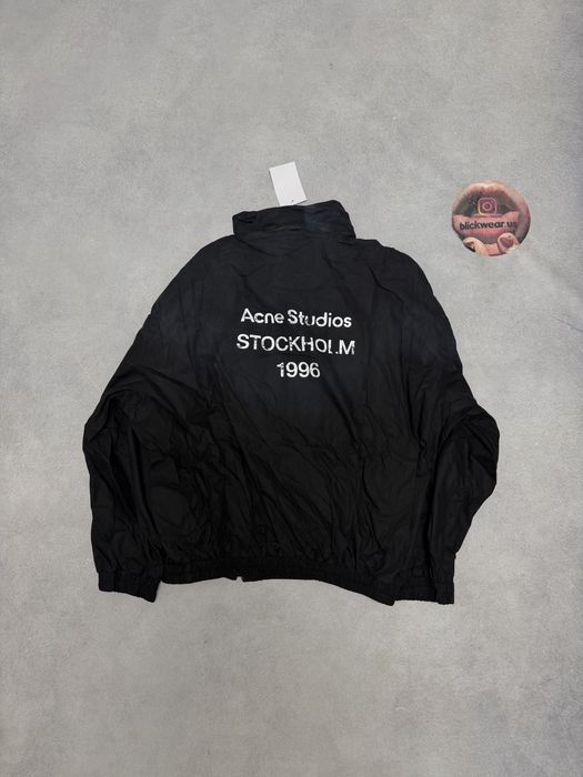 куртка пуховик ветровка Acne Studios black M L vetements Balenciaga