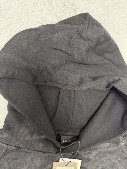 худи Balenciaga Paris Moon black S M L Vetements — фото 3