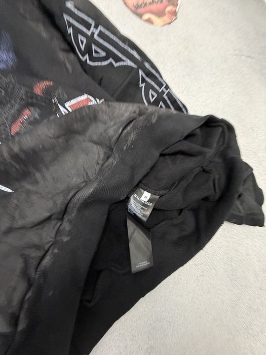 худи Balenciaga Paris Moon black S M L Vetements — фото 4
