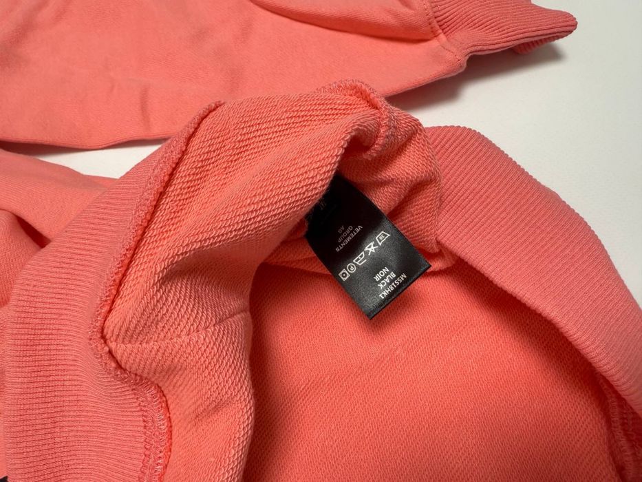 Худи Vetements Pink logo M L — фото 4