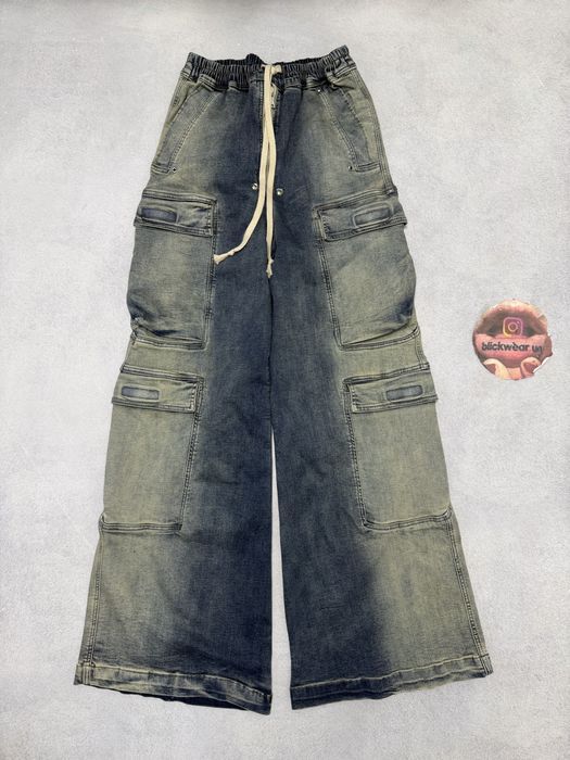 штаны джинсы Rick Owens blue Edfu M L