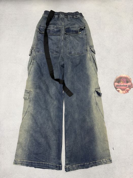 штаны джинсы Rick Owens blue Edfu M L — фото 4
