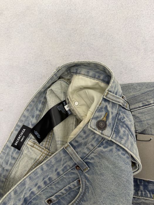 джинсы штаны Balenciaga double hybrid M L — фото 3