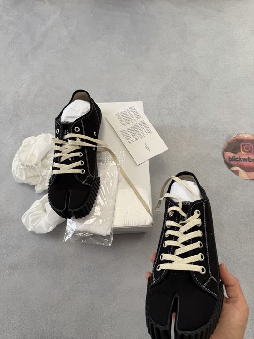 кеды Maison margiela tabi black 37 38 39 40 41 42 43 44 45