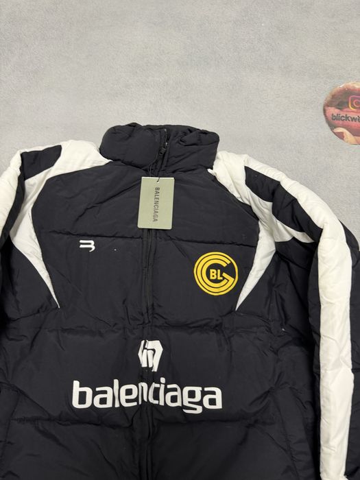куртка пуховик Balenciaga Soocer football puffer S M L vetements — фото 2