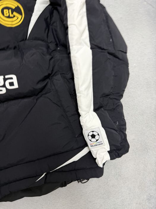 куртка пуховик Balenciaga Soocer football puffer S M L vetements — фото 5