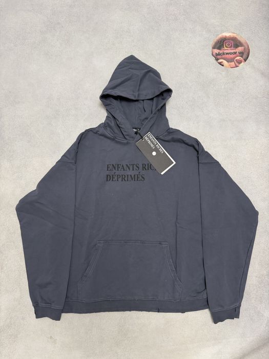 худи Enfants Riches deprimes Washed hoodie M L balenciaga