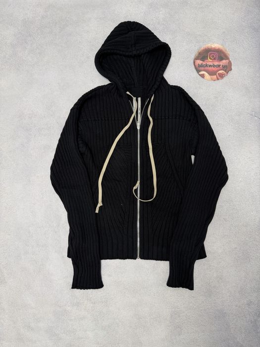 зип худи Rick Owens Cotton zip up