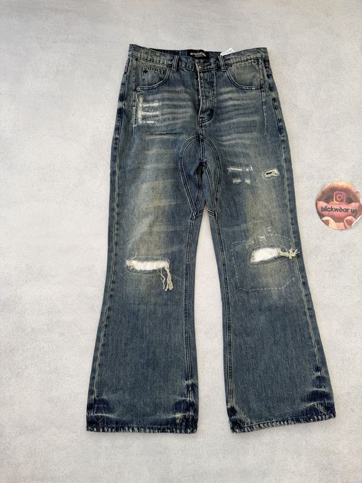 джинсы штаны  Nofaith Studios Jeans Blue M L vetements balenciaga