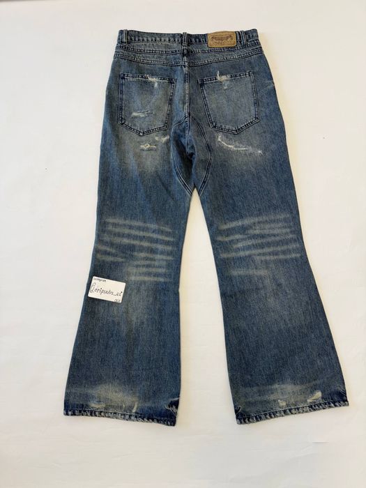 джинсы штаны  Nofaith Studios Jeans Blue M L vetements balenciaga — фото 4