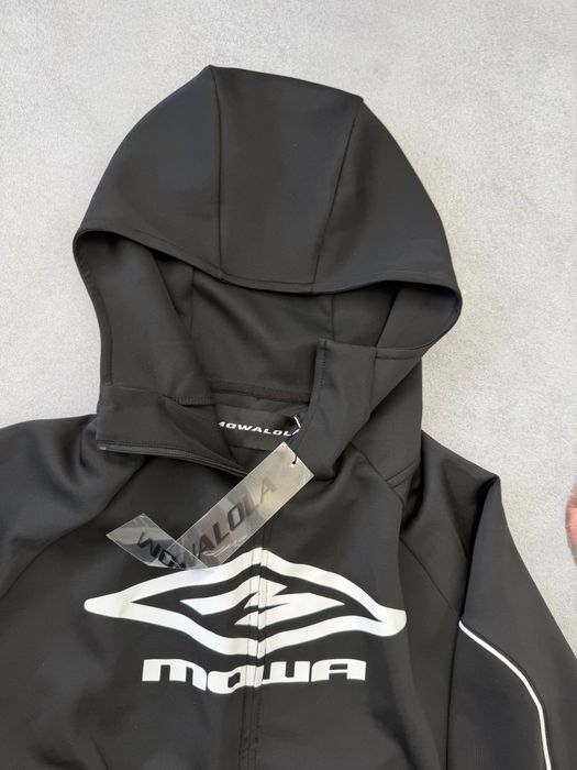 зип худи Mowalola Black zip up S M L balenciaga grailz project rick — фото 2