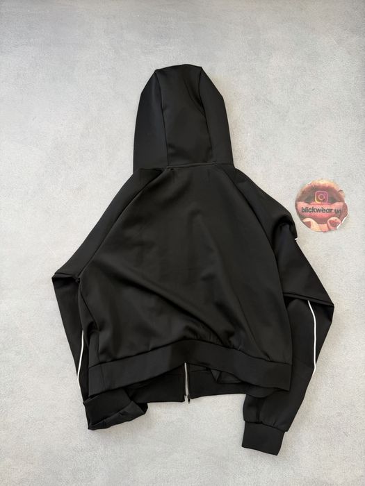 зип худи Mowalola Black zip up S M L balenciaga grailz project rick — фото 3