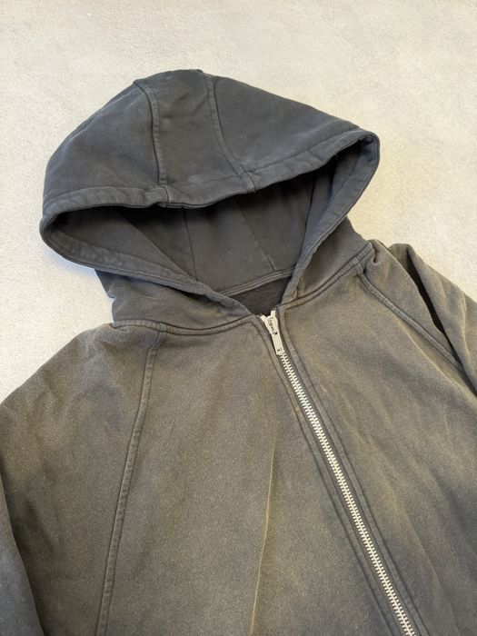 зип худи Rick Owens Washed zip M L vetements balenciaga maison margiel — фото 2