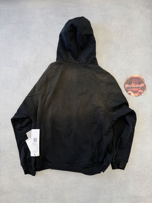зип худи Rick Owens Washed zip M L vetements balenciaga maison margiel — фото 5