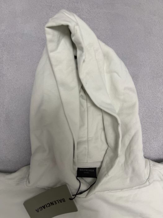 худи Balenciaga 1917 est jersey white M L vetements grailz maison marg — фото 3