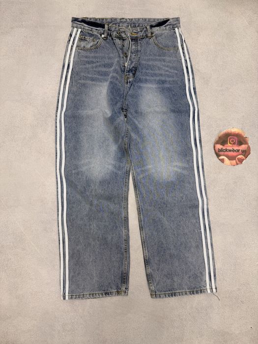 джинсы джинси Balenciaga adidas jeans blue m l vetements  nofaith acne